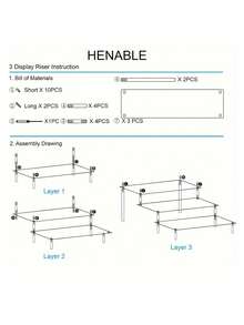 1 chiếc kệ đựng mỹ phẩm 2 tầng - Nhiều màu - Xem 6