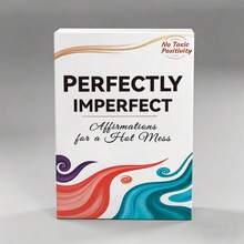 Real Talk Motivational Cards With Quotes On Grit & Perseverance, Anti-Toxic Positivity Self Help Deck, Unique Inspirational Gift For Women, Friends, Coworkers & Graduation Relieve Stress And Build Confidence. - View 1