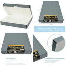 Files Box & Rack - Gray - View 1