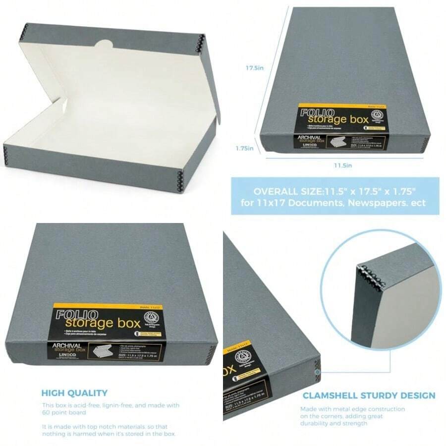 Files Box & Rack - Gray - View 1