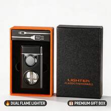 Smart Voice-Activated Windproof Lighter, 3 Flame Levels, Fluorescent – Perfect Men's Gift For Australia - Xem 7