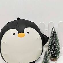2/4pcs 22 Inch Matte Penguin Foil Balloons, Cute Penguin Balloons, Suitable For Birthday, Graduation, Wedding Celebration - Abundant Party Decoration, Event Balloons | Durable Party Balloons - View 4