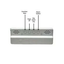 SOKANY 1pc Minimalist Mirror Alarm Clock, High-Definition Smart LED Clock With Temperature Display, Adjustable Brightness, Voice Control Function, 12/24 Hour Format, USB And Battery Powered - Perfect Choice For Desktop And Bedroom Decor. - White - View 11