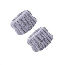 1 Diadema para lavado de cara/2 Muñequeras para lavado de cara/3 Set de diademas de hidroterapia, Diadema para mascarilla facial, Diadema para esponja de maquillaje, Diadema de toalla de rizo, Diadema de limpieza, Diadema esponjosa para deportes o uso, Accesorio de moda para mujeres y niñas, Gran regalo - Multicolor - Ver 7