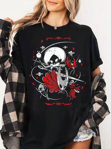 Women T-Shirts - Black - View 6