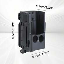 Giá đỡ từ tính tương thích với Fro DJ Osmo Pocket 3, phụ kiện Pocket3 nâng cấp, kẹp từ tính hút chân không, giá đỡ để bàn, bề mặt thẳng đứng, tay cầm điều chỉnh 180°, màu đen. - Xem 4