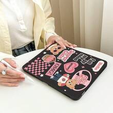 1 chiếc ốp lưng da PU hình gấu, trái tim, bánh ngọt dạng gập với chân đế xoay 360 độ và khe cắm bút, tương thích với Samsung A9/A9+/S9/S9FE/A11/A11+/S11/S10 FE/S10 FE+/S10 Lite, SE 11, Honor, Matepad SE 11. - Nhiều màu - Xem 6