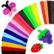 100pcs Colorful Spiral Twist Sticks, Random Colors, DIY Craft Supplies, Decoration Tools, Suitable For Creative Handmade Bouquet Gifts, Flexible Art Supplies Macaron Twist Sticks, DIY Craft Materials - Regular Model D - View 5