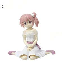 Rebellion Story Sitting Figure, Madoka Kaname, Homura Akemi, Anime Peripheral, Desktop Ornament, PVC Collectible Statue, Manga Character Figurine, Room Decor, Creative Gift, Kawaii Toy - Tư thế ngồi nhỏ gọn, tròn trịa (có túi đựng) - Xem 7