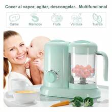 Procesador de Alimentos 3 en 1 300W, Recipiente de Vidrio, Color Verde - Verde - Ver 2