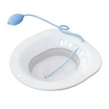 1件套马桶冲洗器，痔疮冲洗器，产后护理，可折叠女性冲洗器套装，带冲洗软管、排水孔、加宽座圈和加深马桶座圈。家居浴室装饰，秋季装饰，返校季 - A - 查看 23