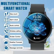1.65" Touchscreen Smart Watch With Call Reminder, Message Control, Multi-Sport Modes, Music Control, Camera Control And More, Suitable As Gift For Valentine's Day, Christmas, New Year, Birthday For Friends, Lovers, Compatible With Android And IOS - View 13