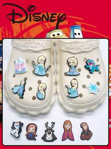 Disney Bộ phụ kiện họa tiết hoạt hình ngẫu nhiên gồm 45/10/15/25/35 món, được làm từ chất liệu PVC, với các thiết kế hoạt hình đáng yêu, thích hợp cho việc tự làm đồ trang trí. Bộ sản phẩm bao gồm nhiều họa tiết khác nhau và các phụ kiện khóa giày xinh xắn có thể tháo rời, có thể dùng làm đồ trang trí tiệc hoặc quà tặng ngày lễ để thêm phần cá tính. - Nhiều màu - Xem 6
