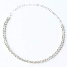 1pc Men's Hip Hop Rhinestone Necklace, Square Cubic Zirconia Pendant Necklace, Fashionable Jewelry Set And Gift For Men - Multicolor - View 2