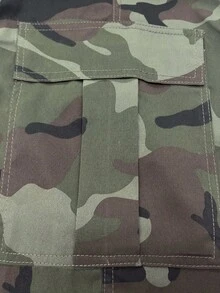 Men's Outdoor Long Pants Spring/Autumn Casual Fashion Straight Leg Outdoor Camouflage Cargo Pants Sports - Army Green - View 7