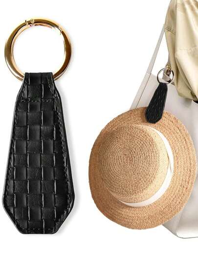 1PC Solid Color Hat Storage Clip Travel Compact Hook Portable Tie Belt Handbags Magnetic Cap Holder Versatile Multi-Functional Unisex Hat Accessories