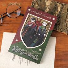 Harry Potter 哈利波特笔记本，复古金色飞贼压纹硬面日记本，金属包角，学校文具计划本，复古便携办公日记本，可用于写日记、素描，是爱书人士、影迷的理想之选，也是生日、返校礼物的完美选择。 - 彩色 - 查看 12