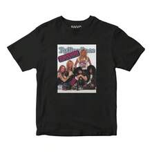 Playera Guns N Roses Revista Vintage - Negro - Ver 1