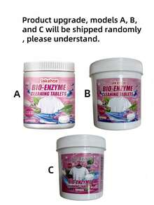 1 Set Clothing Stain Remover Effervescent Tablets, Suitable For Clothing Cleaning And Stain Removal - Multicolor - View 4