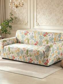 1 tấm bọc ghế sofa in họa tiết cây cỏ, chống bụi và bẩn, co giãn, bảo vệ toàn bộ ghế sofa, trang trí phòng khách, phù hợp với ghế sofa 1/2/3/4 chỗ ngồi, sử dụng được cả bốn mùa, có thể giặt máy, không bao gồm vỏ gối. - Mầm xanh - Xem 9