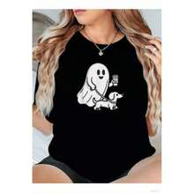 Women T-Shirts - Black - View 1