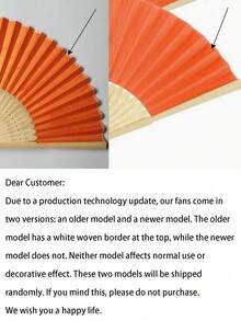 3/15/30pcs Orange Series Wedding Gift Fan Set, Women Folding Fan, Orange Bowknot, Transparent Drawstring Bag, Wedding Party Decor. Suitable For Bride Gift, Party Favors, Bridesmaid Photo Props, Summer Fan, Event & Party Supplies, Multi-Pack Party Gift Bags. - Multicolor - View 11