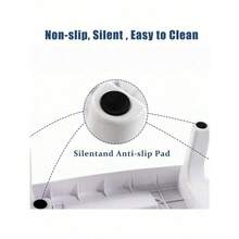 1 PC Bathroom Toilet Stool, Upgraded Toilet Footstool, Adult Squat Toilet Stool, Adult Bathroom Stool, Strong Load-Bearing Capacity, White.Back-To-School Gifts, Gifts For Friends, Thanksgiving Gifts, Valentine's Day Gifts - White - View 6