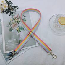 3.2cm Rainbow Color DIY Replaceable Bag Strap For Women's Handbag - Multicolor - View 8