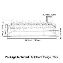 15 Holds Clear Storage Rack, Organizer For Bottles & Blending Tools; PC Craft Paint Container – Ideal For Storing Glitter Gels, Dimensional Inks, Reinkers, Acrylics, Round Containers And Misting Brushes - Storage Rack - View 12