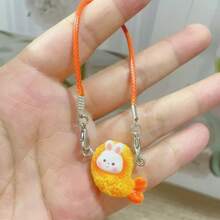 Casa de muñecas para bolsa de juguete , colgante de camarones fritos de dibujos animados, Mini decoración colgante de Animal bonito, accesorios de muñecos de peluche de 15-20cm - 3 - Ver 16