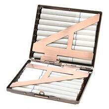 Cigarette Storage - Antique Copper Pattern - View 3