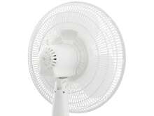 Vie Air 16 Inch 3 Speed Oscillating Stand Fan With Remote Control In White - White - View 5