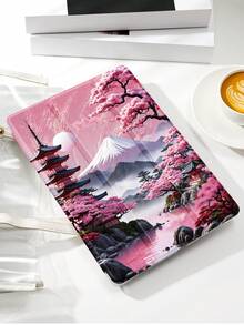 1个春季横版图案平板电脑保护套，防摔，带笔槽，支持睡眠/唤醒功能，兼容iPad 10.2英寸、iPad Pro 2021/2020款、(A16) 11英寸、第11代（2025款）/第10代、Galaxy Tab A8 10.5英寸（2022款）、Matepad 10.4英寸/平板电脑，2026年新年圣诞礼物 - 多色 - 查看 5