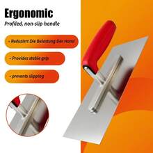 1/2pcs Ergonomische Spatel Set mit weichem rutschfestem Komfort Griff, arbeitssparendes Design, glatter Rand einfach zu bedienen - 1 Stück - Übersicht 4