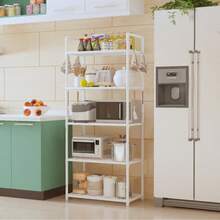Multi-Layer, Multifunctional Simple Storage Rack, Suitable For Kitchen/Bathroom/Living Room/Entrance Door Storage Rack, For Microwave/Kitchen Appliances/Pots, Dishes, And Bathroom Supplies Storage. - Multicolor - View 20