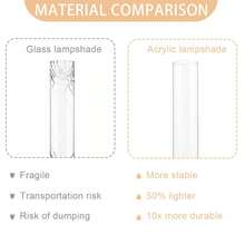 Vincidern 24Pcs Acrylic Candlestick Holder For Table Wedding Centerpiece,Taper Candelabra Candle Holder With Cylinder Shade For Wedding Party Graduation Christmas Event Home Decoration,Room Decor ,Mother's Day Decorations,Fit 0.8inch LED Candles ,No LED Candles Included - 透明的燭台 - 查看 8