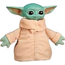 Hasbro 星際大戰格羅古電子互動毛絨玩具－一款能發出趣味動作和聲音的兒童互動電子玩具。它能激發孩子的想像、創造力，培養社交能力。這款玩具經久耐用，結實可靠，適合日常使用，能帶來數小時的歡樂時光。功能包括說話、唱歌、燈光和特效（取決於型號）。是生日和特殊場合寓教於樂的完美禮物。 - 彩色 - 查看 1