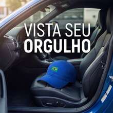 Made In Brazil 2026 World Cup Cap With Embroidered Flag, Adjustable, Women's/Unisex, Cheap - Brazilian Flag - View 7