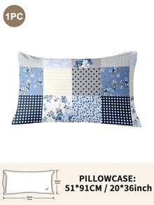 1 buah/2 buah/4 buah Set Sarung Bantal Motif Bunga dan Tanaman dari Poliester (Bantal Bagian Dalam Tidak Termasuk), Lembut & Nyaman, Cocok untuk Semua Musim, Sempurna untuk Rumah, Asrama, Apartemen, Kamar Tamu, Sewa Liburan & Hadiah - MultiWarna - View 34