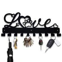 Ganchos para perchero de pared de Metal moderno, soporte para llaves para dormitorio, baño, oficina, entrada, pasillo, decoración del hogar, 1 ud. - TY10169-02 - Ver 16