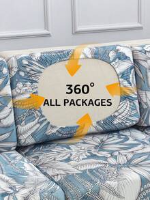 1 cái bọc đệm ghế sofa co giãn in họa tiết, bọc ghế sofa hình chữ L, bọc tựa lưng sofa độc lập, bảo vệ đồ nội thất, bọc đệm sofa co giãn, bọc sofa 3 chỗ, bọc sofa 2 chỗ - màu xám xanh - Xem 9