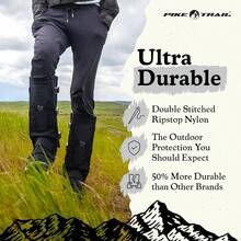 Snake Leg Gaiters: Hikers And Hunters - Waterproof, Bite Protective, Durable, Anti - Snake, Leg Gear - Olive Drab - View 7