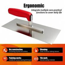 1/2pcs Ergonomische Spatel Set mit weichem rutschfestem Komfort Griff, arbeitssparendes Design, glatter Rand einfach zu bedienen - 1 Stück - Übersicht 5