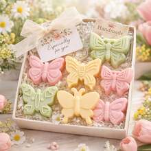 1/2pcs Butterfly Shaped Silicone Chocolate Mold, 3D Butterfly Chocolate Candy Mold In Different Shapes, Suitable For Spring And Easter - Multicolor - View 3