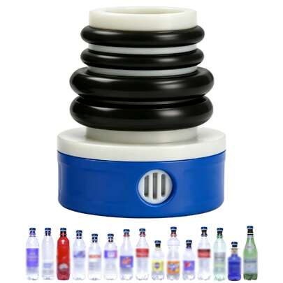1个便携式手持坐浴喷头 - 旅行马桶冲洗器 - 迷你冲洗器 - 便携式女性清洗器 - 强劲、便携，适用于21、25毫米空瓶 - 居家、户外、旅行、露营的理想之选