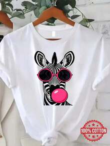 Women T-Shirts - White - View 6