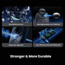 Insta360 X5 Panoramic Action Camera, 8K Panoramic Shooting, Image Stabilization And Waterproof, New Dynamic Tracking Mode, Clear Audio Recording, 360° Horizontal Correction, Exceptional Image Quality, Long Battery Life (Brand New, Activated Only). - View 2