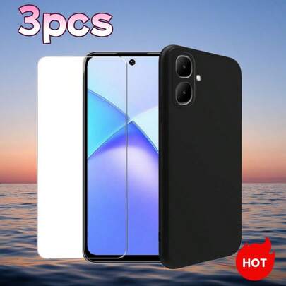 3片装屏幕保护膜，适用于Infinix Hot 50/Smart 9/Note 30/Zero/Hot/GT 20系列。易于安装，高清透明，无气泡，防刮擦，防碎裂钢化玻璃屏幕保护膜，超清晰图像质量，适合作为生日/复活节/总统日/圣诞节礼物送给家人/朋友/男孩/女孩。