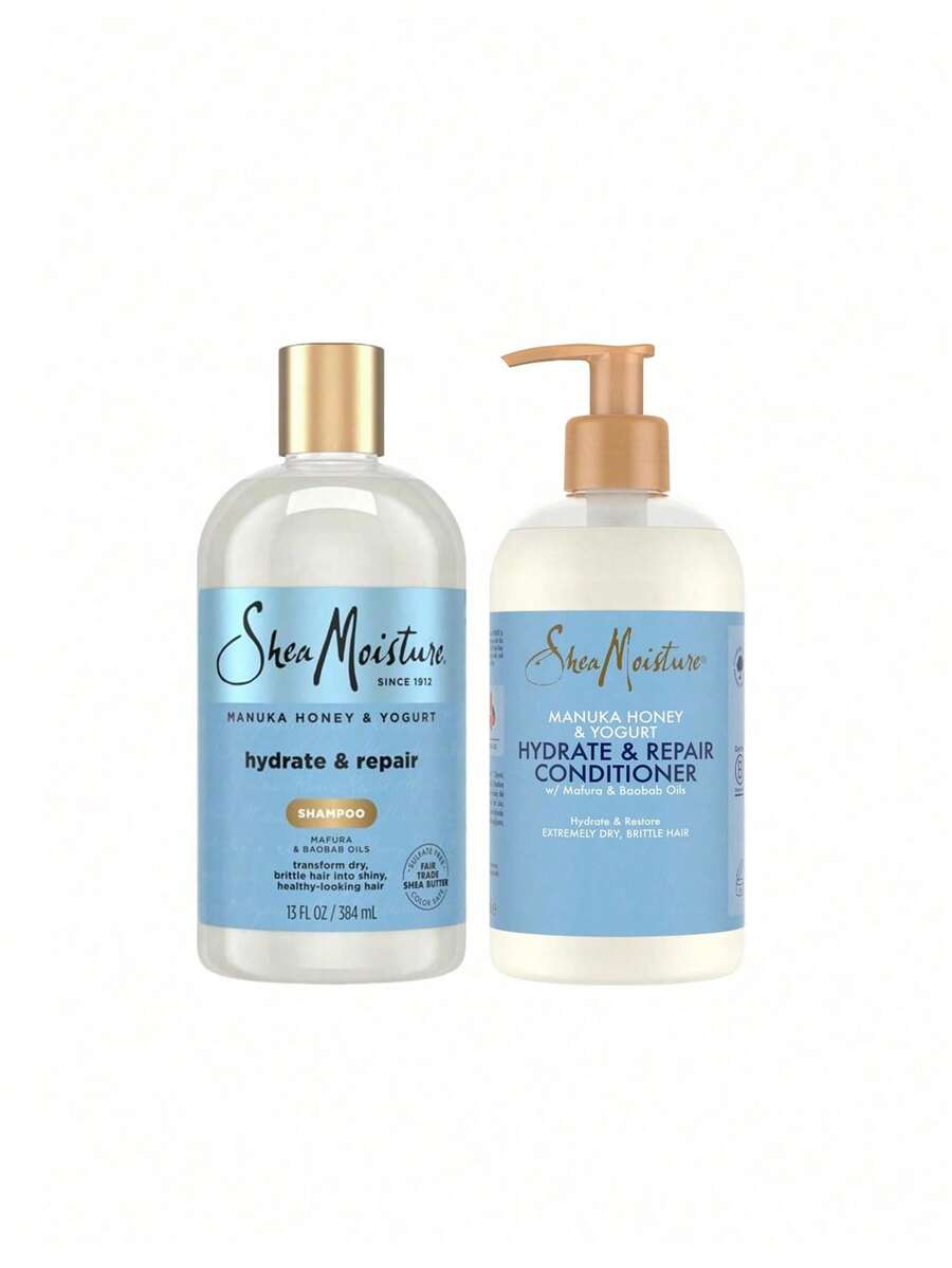[Bundle] Honey & Yoghurt Hydrate & Repair Shampoo 384 Ml + Conditioner 384 Ml - Manuka Honey & Yogurt - View 1