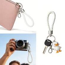 1 Set (Badge Clip + Lanyard) Cute Minimalist Turtle ID Card Holder, Comes With White Detachable Lanyard, Suitable For Nurse, Teacher, Doctor, Office Worker, Student, Unisex Daily Office Supplies And Gift - Fashionable - View 9
